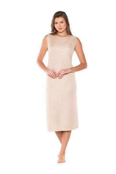 Kağan art fashion Bamboo Japone Sleeve Women's Dress Inside Liner Crew Neck Underskirt Petticoat