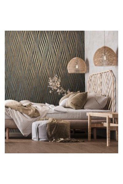 Marburg Tapet decorativ cu linii lucioase City Glow 34263