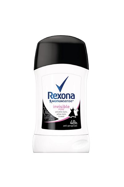 Rexona ANTIPERSPIRANT STICK 40ML INVISIBLE PURE
