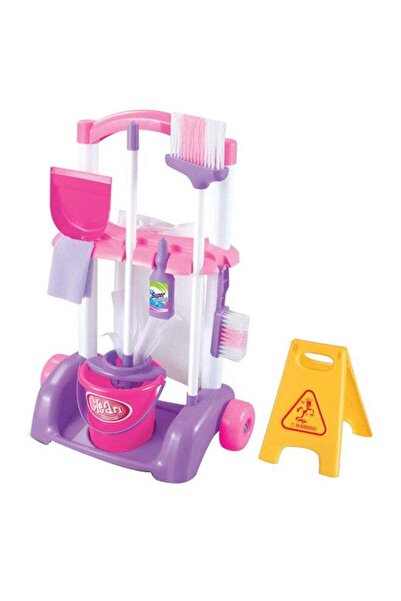 unbranded Lightweight Portable 9-Piece Home Cleaning Toy Set - Little Helper