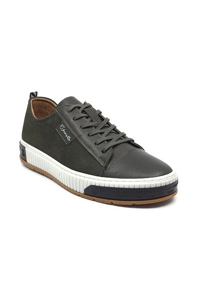 Taşpınar Ayakkabı License 100% Genuine Leather Orthopedic Men's Casual Sneaker Summer Shoes New Season with Sponge Gift