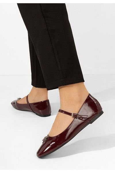 B T Shoes Balerini dama Jaimee grena