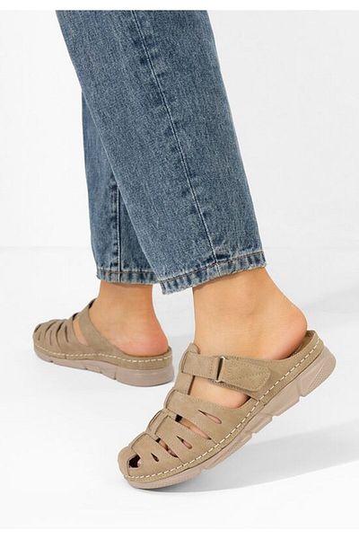 B T Shoes Women's clogs Zazina beige