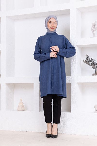 FİDEY Linen Tested Tunic