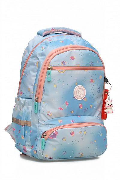 ELATAE Children's 3-Piece School Set Primary School Bag & Thermal Lunch Box & Pen Holder 1385