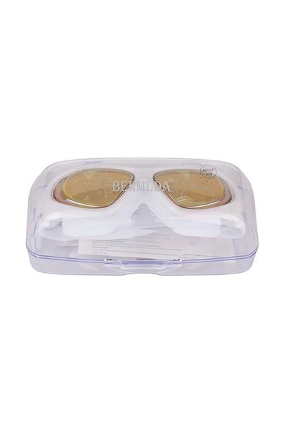 PRATİKOBA Bfs Kzld-Af2800 Bermuda Mirrored Surfing Swimming Goggles Icb12