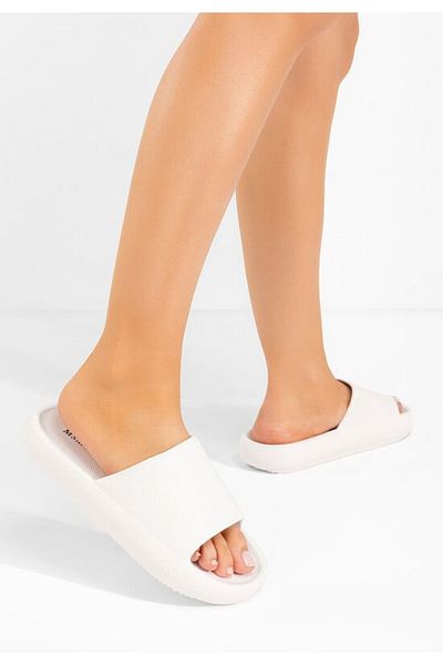 B T Shoes Jomya V3 women's beach slippers white