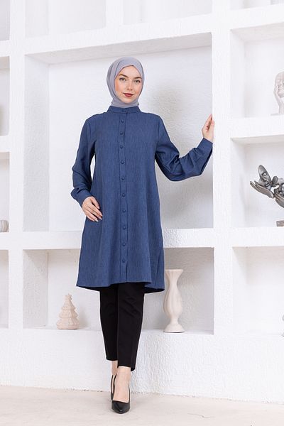 FİDEY Linen Tested Tunic