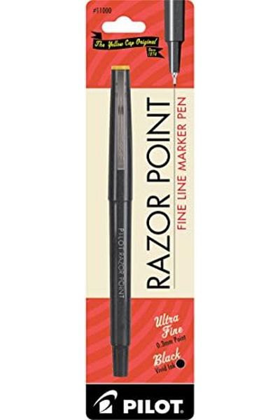 Pilot Razor Point Marker Stick Pens, Extra Fine Point Single Pen