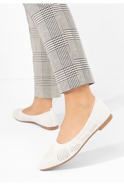 B T Shoes Balerini dama Letysia albi