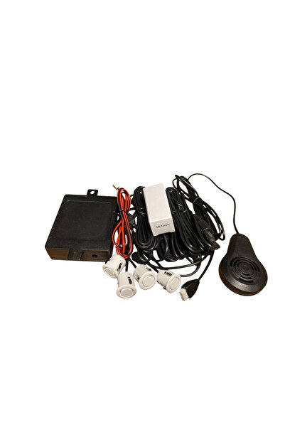 ARSVİSİON AUTO ACCESSORIES Park Sensörü Ses Ikazlı 18.5mm Beyaz Sensör POLLYF...