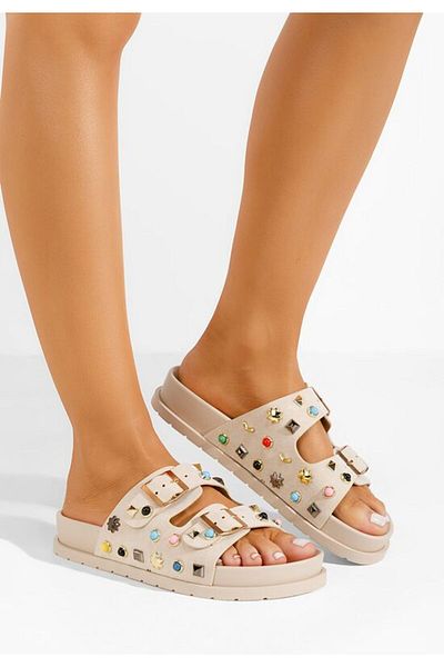 B T Shoes Women's slippers Volucia beige