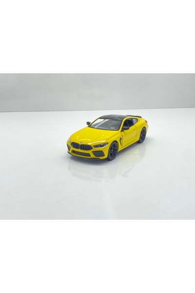 BMW 8 Serisi سيارة كينسمارت سحب وترك بي ام دبليو M8 كومبيتشن كوبيه مقياس 1:38