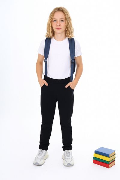GİYİCEM TEKSTİL Boy's Kaschmire School Pants G2025