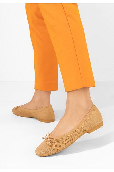 B T Shoes Balerini dama Barrie kaki