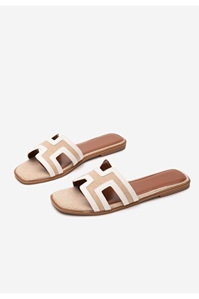 B T Shoes Papuci fara toc Zoralia albi