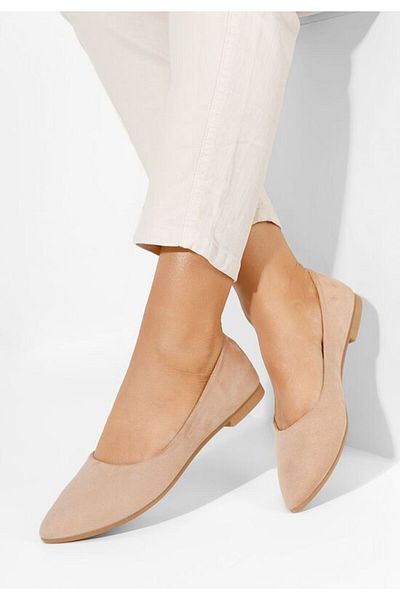 B T Shoes Balerini dama Genevieve V2 kaki