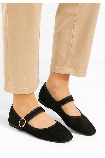 B T Shoes Balerini dama Rasmara negri