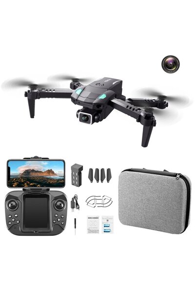 GÜMRÜK BEY S128 Katlanabilir 360° Dönebilen HD Kameralı Mini FPV Drone – Eğlenceyi Havaya Taşıyın!