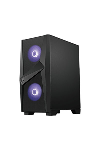 ARMSİLVER Obudowa PC MSI MAG FORGE 100M, Mid-Tower, USB 3.2, Czarny | MSI | MAG FORGE 100M | Czarny |