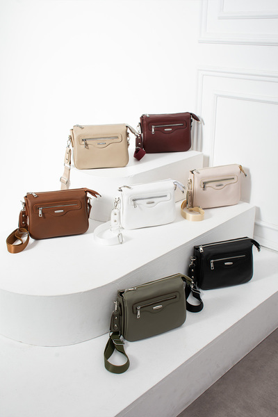 Senna Collection Useful Crossbody Bag with Multiple Compartments