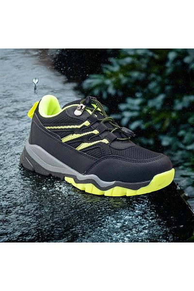 JOJO KIDS adidași impermeabili pentru băieți, șireturi inteligente din cauciuc, pantofi cu talpă anti-alunecare, talpă ortopedică