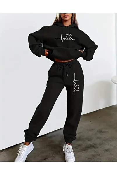 Gutsy Women/Girl Winter Sweat Tracksuit Set