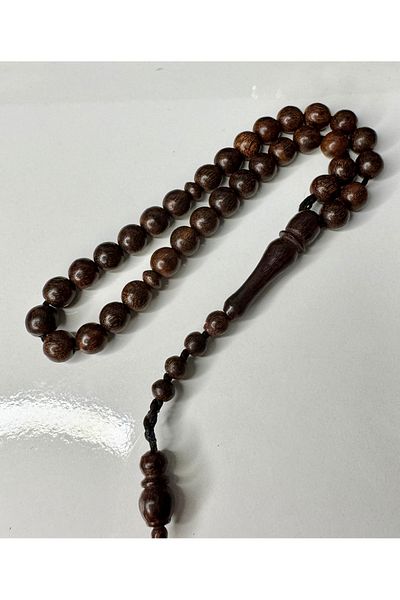 İskenderun Tesbihcilik Sphere Cut Natural Iron Turkey Tree Rosary