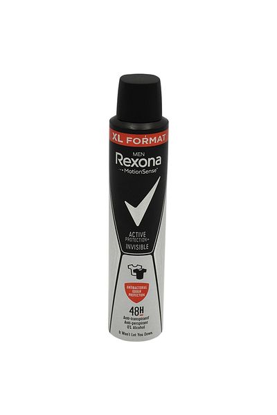 Rexona ANTIPERSPIRANT DEO 200ML MEN INVISIBLE BLACK&WHITE