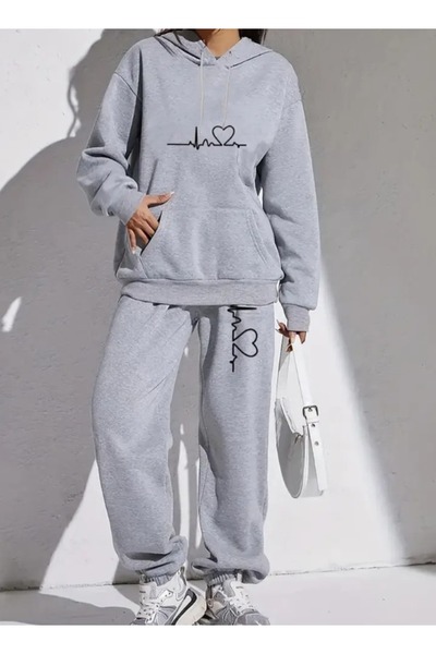 Gutsy Women/Girl Winter Sweat Tracksuit Set