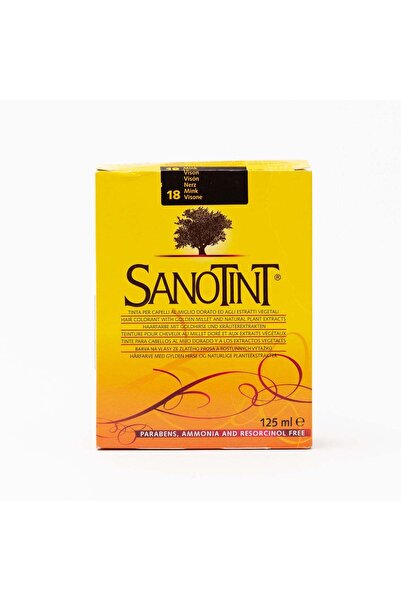 Sanotint صبغة شعر 18 مينك، 125 مل