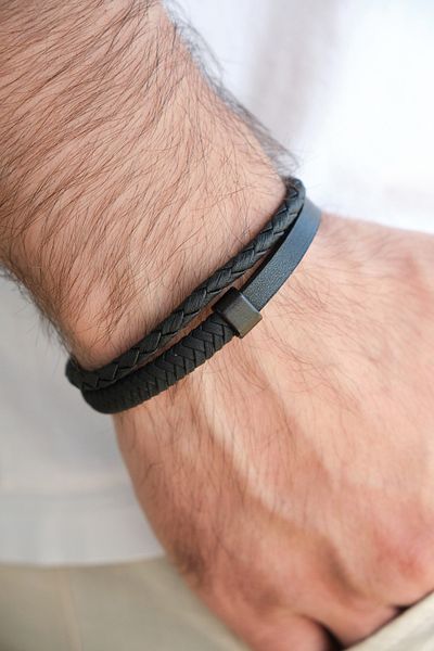 Monvago Mv01004 Men's Leather Bracelet