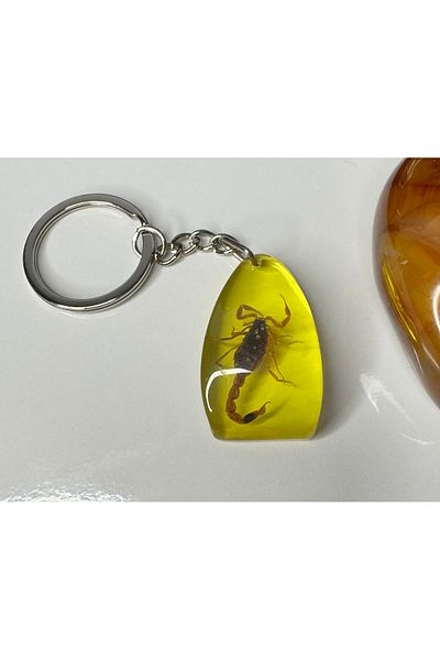 İskenderun Tesbihcilik Acrylic Scorpion Keychain