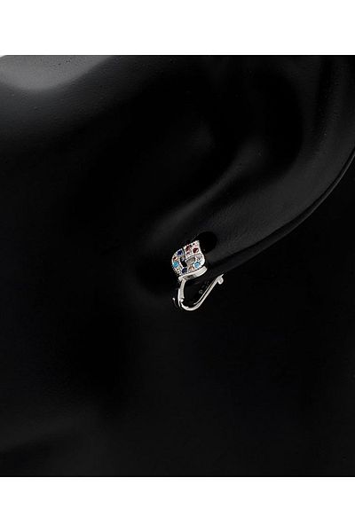 ElectraStore Aladdin Children's Silver Earrings