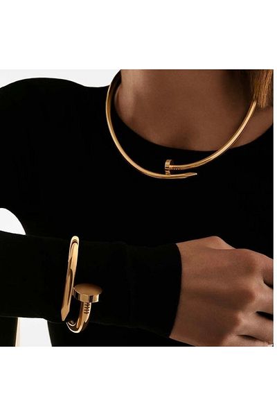 ElectraStore Gold Plated CUI Model Jewelry Set