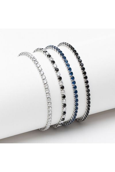 ElectraStore Set of 4 Tennis Kim Bracelets