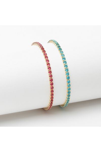 ElectraStore Set of 2 Tennis Bracelets Anna