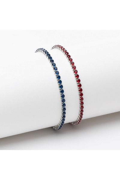 ElectraStore Set of 2 Fiora Tennis Bracelets