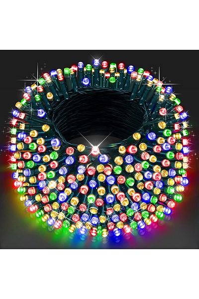 OEM Christmas Installation, Length 100 m, With 8 Light Effects, For Indoor/Outdoor, Multicolored