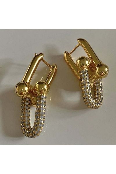 ElectraStore Tiffany Gold Earrings