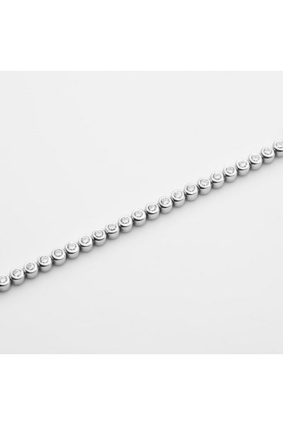 ElectraStore Spectacular Tennis Bracelet Made of 925 SILVER