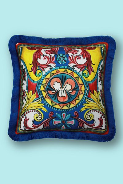 Alseko Concept Saks Tassel, Milano 8 Model Decorativ 43x43cm Husă de pernă pătrată