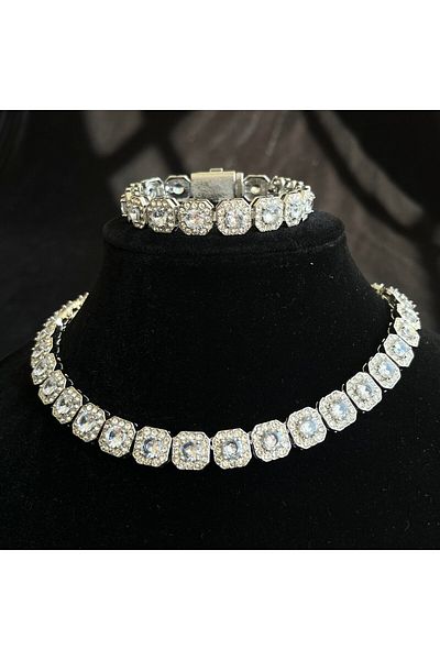 ElectraStore Tennis Extravagance Jewelry Set