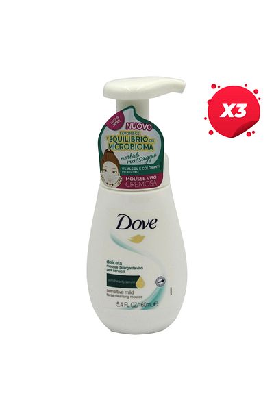 Dove X3 - SPUMA CURATARE FATA 160ML DELICATA