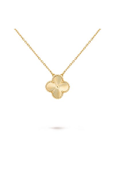 ElectraStore Gold Flower Necklace And Earrings Set