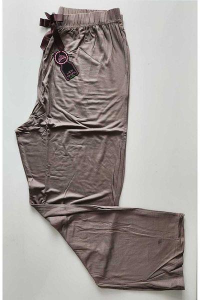 Lady Queen Πιτζάμες Bamboo Lycra Ring Viscose Oversize Μέγεθος 6020