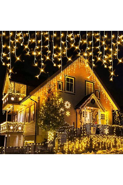 OEM Christmas Installation,10 m,250 Ls, 8 light effects,Outdoor/Indoor, Interconnectable, Warm White