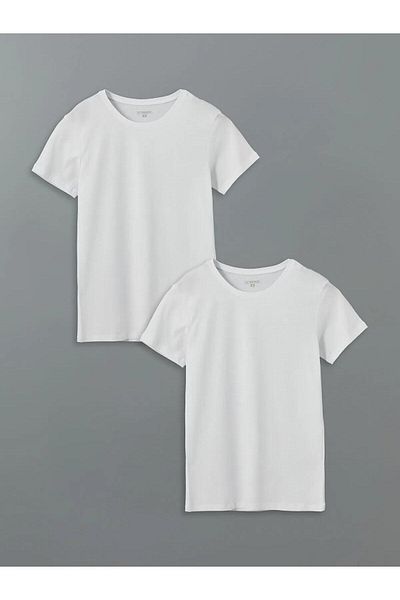 LC Waikiki Crew Neck Short Sleeve Men's Singlet 2 Pack (S5)