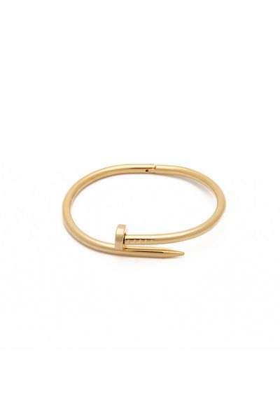 ElectraStore Fixed Gold Bracelet, 'Nail' Model