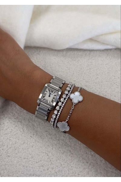 ElectraStore Diamond Love Bracelet Set